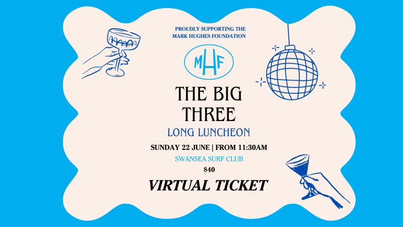 The Big Three Long Luncheon | Virtual Ticket