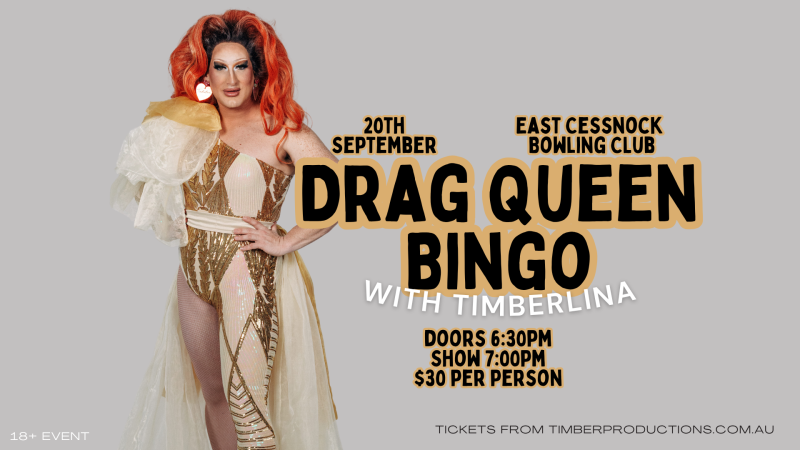 Bingo with Timberlina | 20th September | East Cessnock Bowling Club