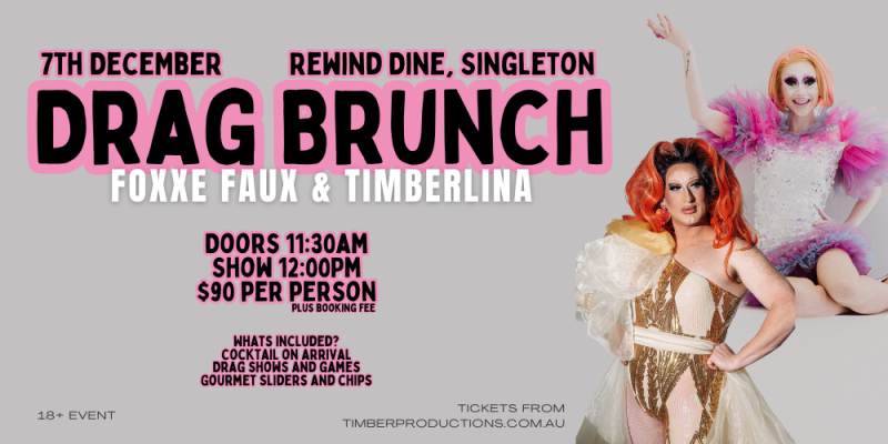 Drag Brunch | 7th December | Rewind Dine, Singleton