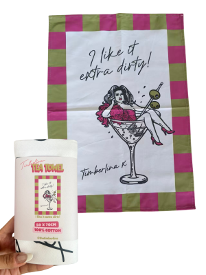 I Like It Extra Dirty Tea Towel