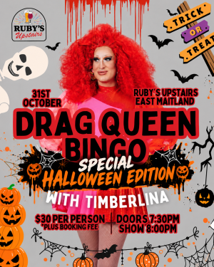 31st Oct | Spooky Bingo | The Bank Hotel Upstairs, East Maitland